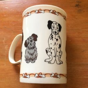 UW Giftware Dogs Bone China Puppies Coffee Mug Cup I Dog Bones